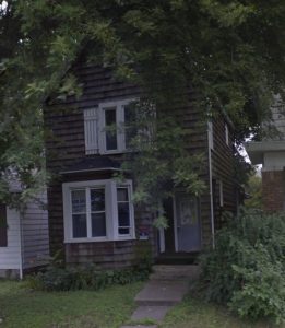 One of the distressed apartments she bought in Georgia.